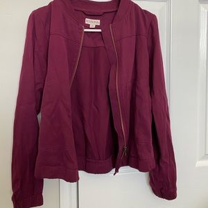 Maroon jacket! (Worn lightly)
